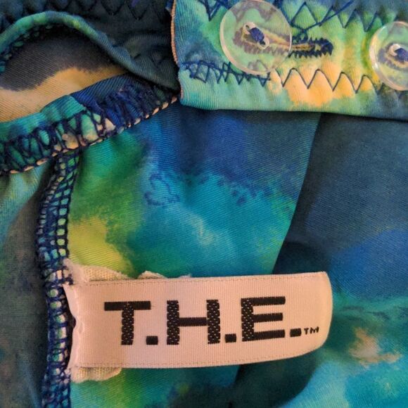 T.H.E. blue tie dye swimsuit - Picture 4 of 12